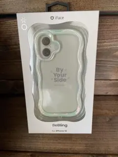 新品iPhone16ホワイトオーロラiface BeBling