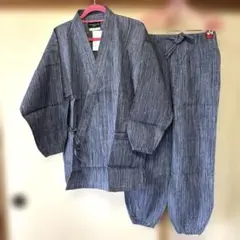 新品NICKLAUS 作務衣 M〜Lサイズ ストライプ柄
