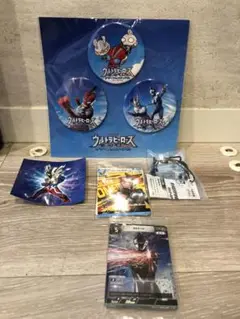★新品未開封★ ウルサマ限定缶バッジセット ３種限定メティオ、カード等おまけ付き