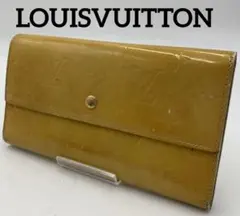 LOUIS VUITTON ルイヴィトン 長財布 三つ折り ヴェルニ おしゃれ