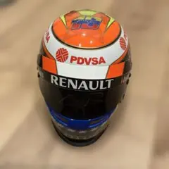 F1 ミニヘルメット　1/2 パストール.マルドナド　直筆サイン入り