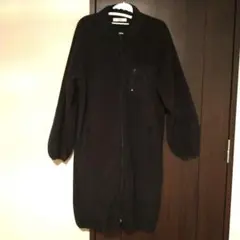 【holiday】フリースロングブルゾン ブラック
