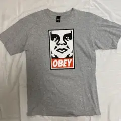 希少 美品 OBEY オベイ アイコンT グレー Mサイズ ストリート 人気