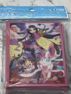 ポケカ　ポケモンカード　スリーブ　サプライ　ニンフィア　デデンネ