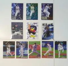 ヤクルト1-プロ野球 2025年第2弾山田選手金箔サインカード含む11種11枚