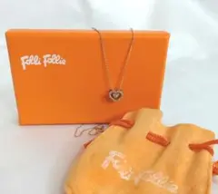 G1010 Folli Follie フォリフォリG10K刻印ネックレス