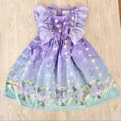 【新品タグなし】しまむら×ECONECOコラボ ワンピース 110 訳あり