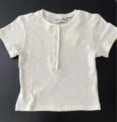 urbanic30ボタン付きTシャツ ホワイト