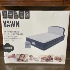 ★YAWN 自動膨張エアベッド ダブル★安眠 簡易 震災