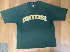CONVERSE ダークグリーン Tシャツ L