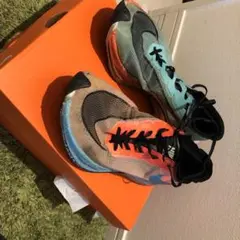値下げしました。Nike シューズ オレンジ 青