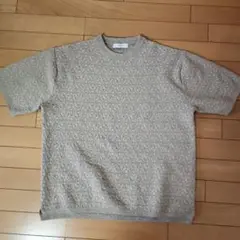 値下中 【ほぼ新品】 INHERIT ベージュ 半袖 Tシャツ