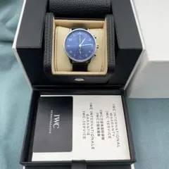 IWC 自動巻き時計 青