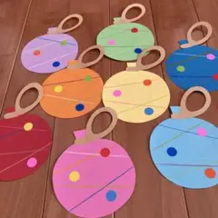 壁面飾り ヨーヨー お祭り