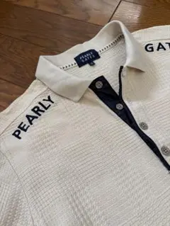 美品！PEARLY GATES ゴルフポロシャツ サイズ6 ベージュ　日本製