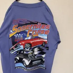 S US 古着 Ｔシャツ jerzees ジャージーズ モーター系 フェード