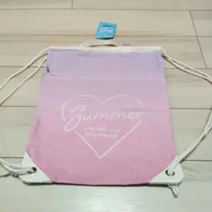 【新品】プールバック　女の子ナップサック　ピンク×パープルグラデーション