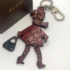 希少　GUCCI キーリング　チャーム、マドモアゼル 希少GUCCI キーリングチャーム、マドモアゼル