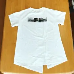ホワイト Tシャツ フロントバックプリント