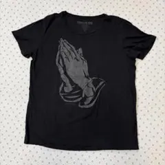 ☆RING OF FIRE　ラバープリント　半袖　Tシャツ　XL