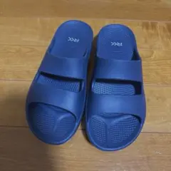 RAKUKKUS リカバリー サンダル ネイビー M 26cm