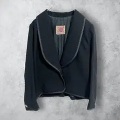 【Kazuko Okamoto カズコオカモト】　ジャケット　袖ビジューボタン