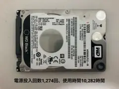 WD 2.5インチHDD SATA 500GB WD5000LPLX-08