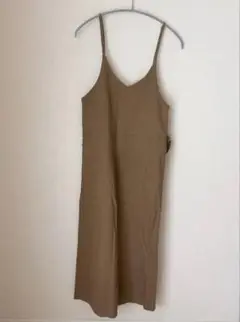 サロペット　ベージュ　フリーサイズ