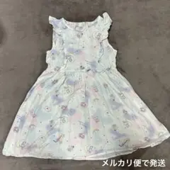 しまむら ゆめかわ ワンピース 130サイズ