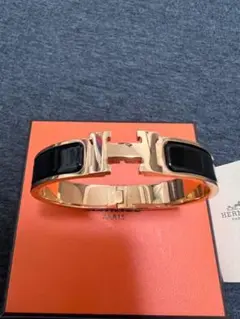 HERMES ブレスレット クリックH PM ゴールド