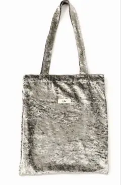 美品！　Uhr/ウーア　Friendship Bicolor ベロアトートバッグ