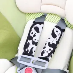 パンダ ベビーカー チャイルドシート用ベルトカバー