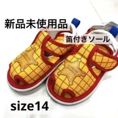 ♡トイストーリー♡ ウッディー　Disney サンダル　笛付き　キッズ　ベビー
