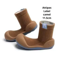 Attipas アティパス Label ラベル キャメル 11.5cm