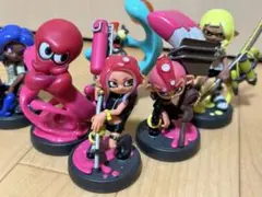 美品　即日発送　amiibo アミーボ スプラトゥーン3 フィギュア 6体セット