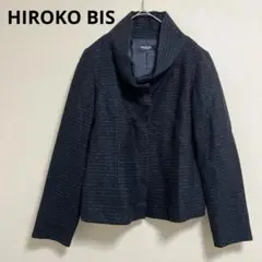 【HIROKO BIS】ヒロコビス　ジャケット　レディース　変形　黒　11