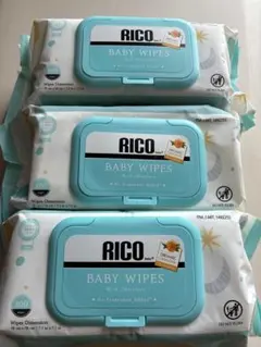 RICO BABY WIPES 100枚入り　3セット