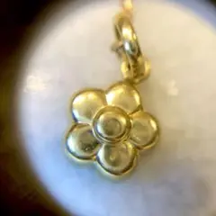 ヴィンテージの希少なウノアエレTali デイジー K18 ダイアモンドネックレス