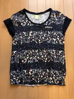 アディダス　Tシャツ　カットソー　綿100％　S大きめ!!