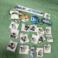 E 北海道日本ハムファイターズ グッズセット ピンバッジなど21点