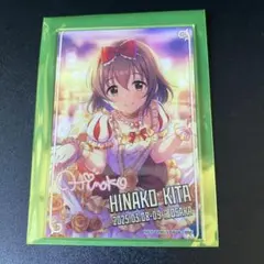 デレステ　喜多日菜子　トレーディングクリアカード 大阪A