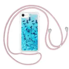 iPhone7/8/SE2/SE3 用ケース ショルダー ストラップ付き