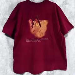 GILDAN バーガンディ Tシャツ 2XL ビッグシルエット