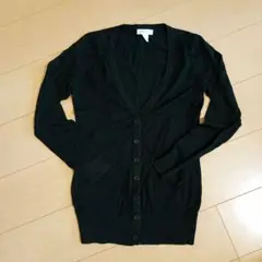 FOREVER 21　黒　カーディガン M　羽織り　オフィス　カジュアル　秋物