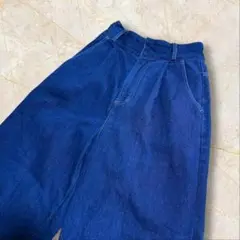 ✨美品✨ヘザー　ハイウエストデニム　ワイドパンツ　大きめ　ゆったり　Sサイズ