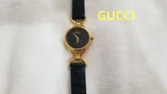 GUCCI グッチ レディース 腕時計 黒文字盤