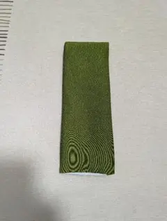 新品重ね衿（お抹茶色、ラメ入り）