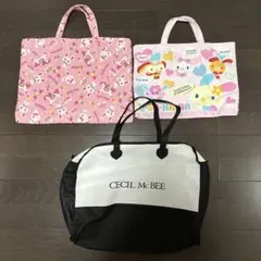 CECIL McBEE 大きめバッグ 3点セット