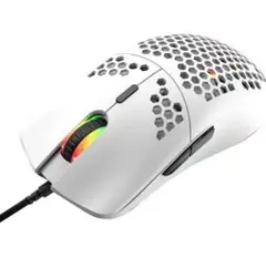【新品未開封】ziyou lang M1 RGBプログラム可能ゲーミングマウス白