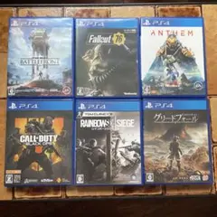 PS4ソフト まとめ売り 6本
